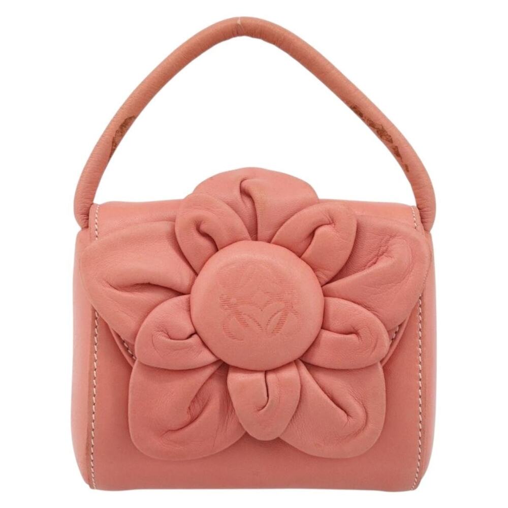 Loewe Leather Handbag Pink